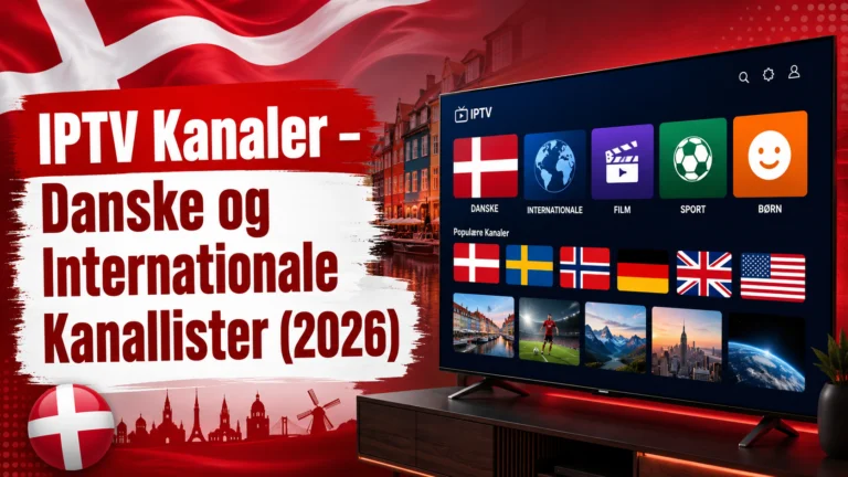 IPTV Kanaler – Danske og Internationale Kanallister (2026)