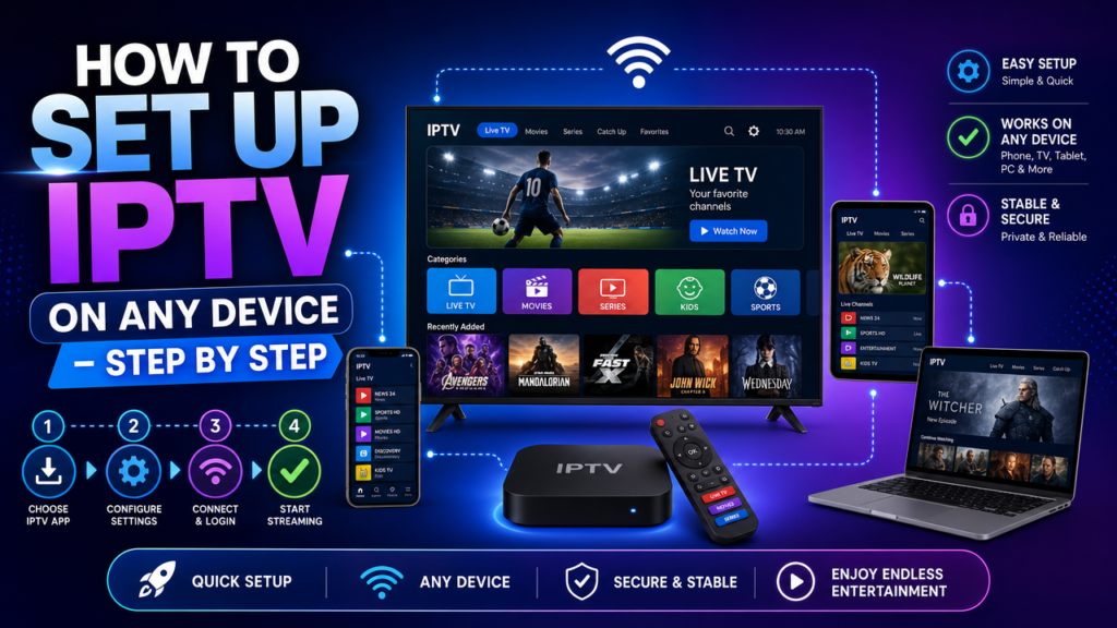 Sådan Installerer Du IPTV – Trin-for-Trin Guide (Alle Enheder)
