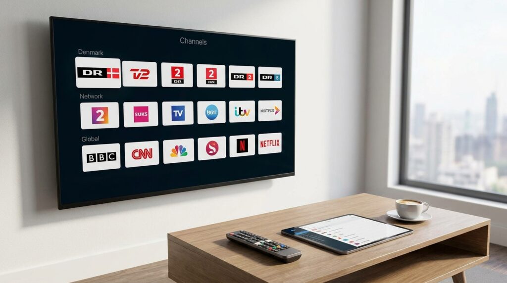 IPTV Kanaler – Danske og Internationale Kanallister (2026)