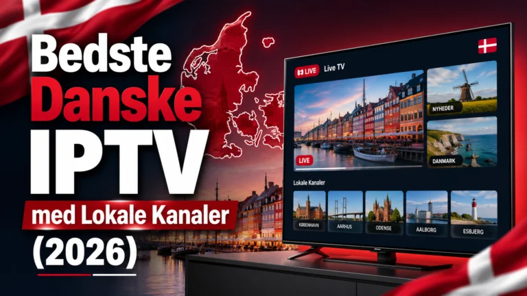 Bedste Danske IPTV med Lokale Kanaler (2026)