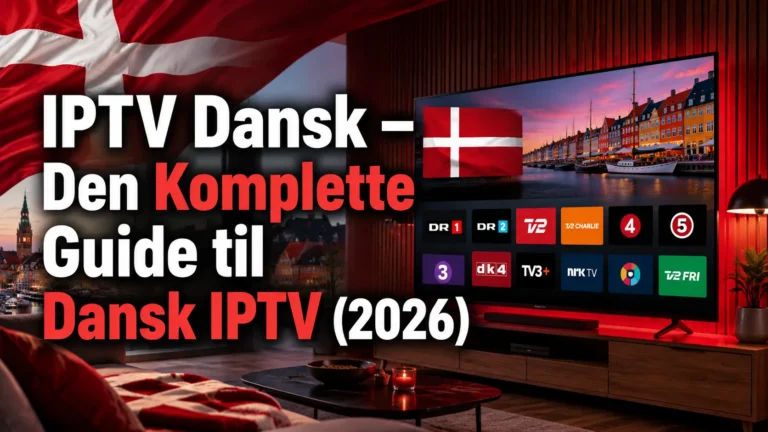 IPTV Dansk – Den Komplette Guide til Dansk IPTV (2026)