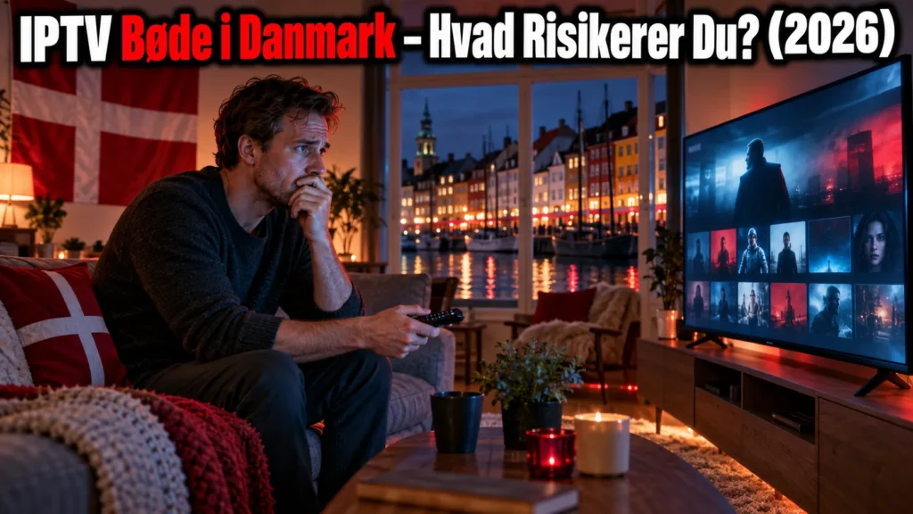IPTV Bøde i Danmark – Hvad Risikerer Du? (2026)