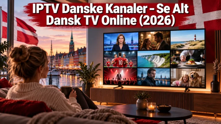 IPTV Danske Kanaler – Se Alt Dansk TV Online (2026)
