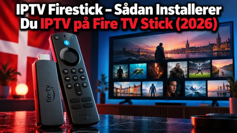 IPTV Firestick – Sådan Installerer Du IPTV på Fire TV Stick (2026)